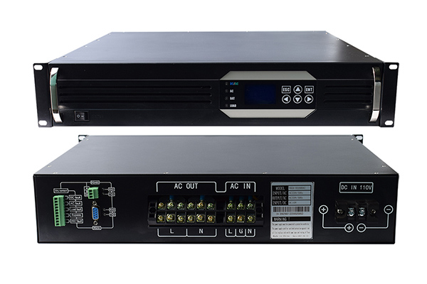 DC48V AC220V Rack Mount Telcom Inverter (1KVA~6KVA)